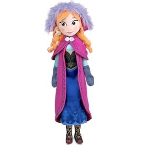 Disney Plush Doll 20" Anna EUC